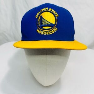 Golden State Warriors Blue and Yellow Cap